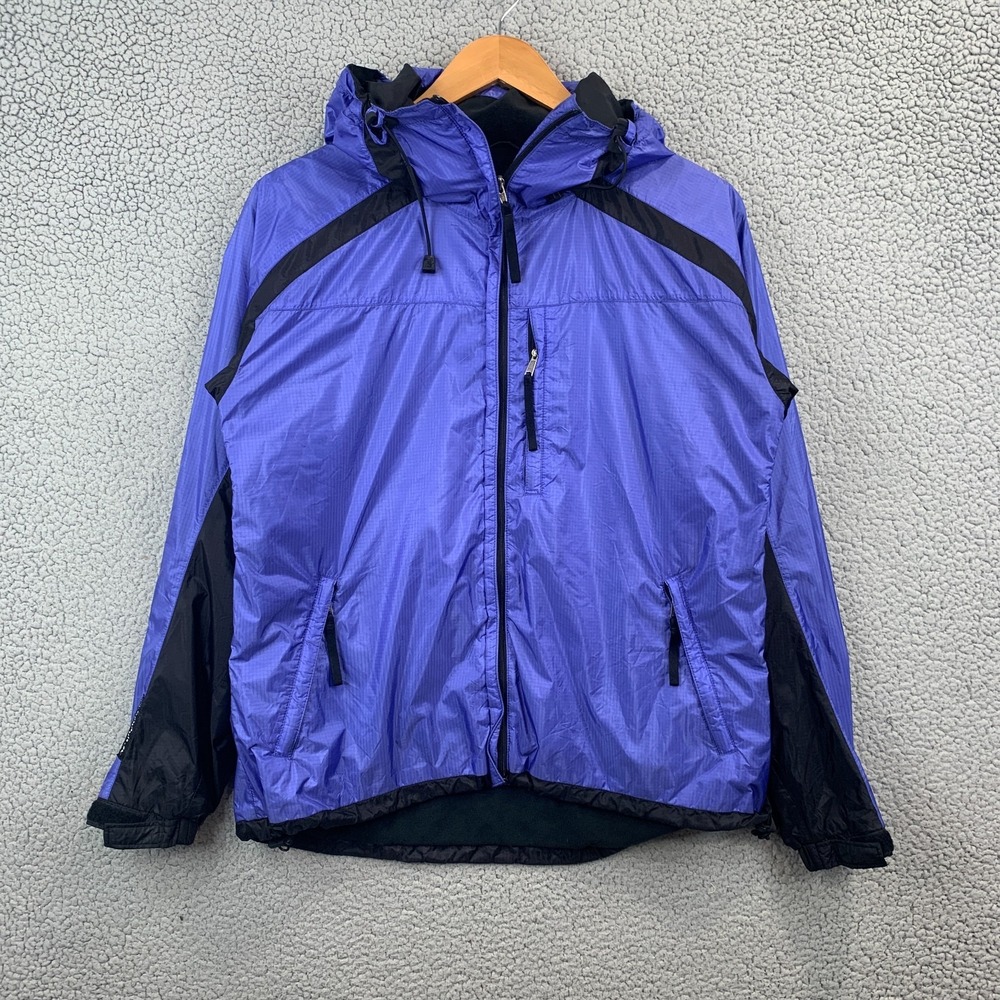Mountain Hardwear Jacket Womens 10 Purple Hooded Insulated Ski Parka Conduit SL